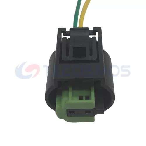 Wire Harness Plug of Automobile Waterproof Connector 2 Pin Female 2-967644-1 - image 2
